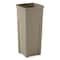 Rubbermaid Commercial 23 gal. Square Trash Can FG356988BEIG - alternate 1